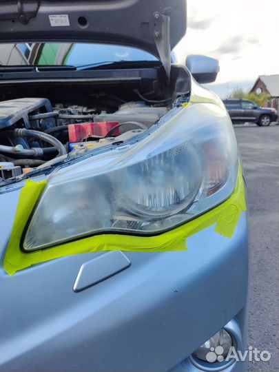 Полировка фар