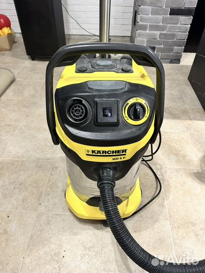 Аренда Строительного пылесоса Karcher wd 6 p