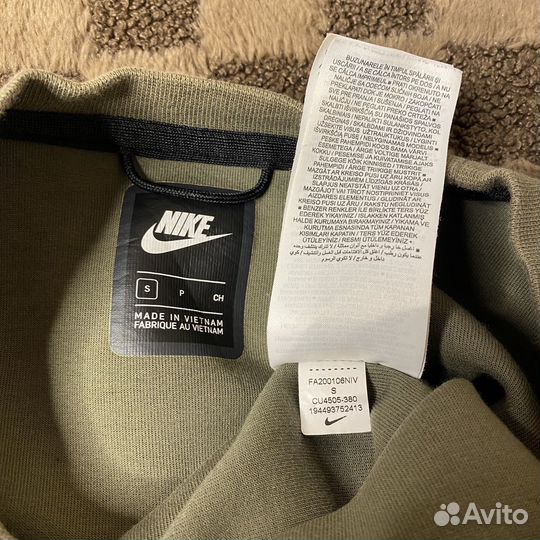 Кофта свитшот Nike tech fleece размер S оригинал