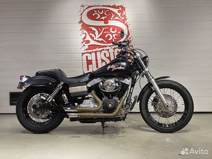 Harley Davidson Dyna Street Bob, 9290 км, 2008