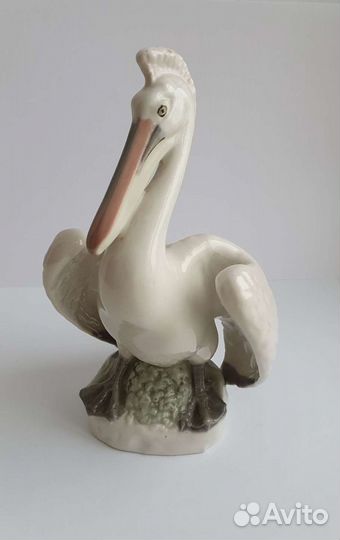 Пеликан. Фарфор ссср. лфз