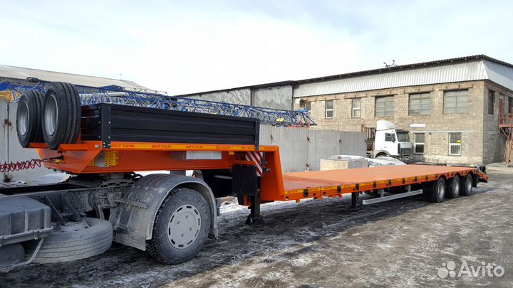 Полуприцеп трал (тяжеловоз) Saab 9891, 2023