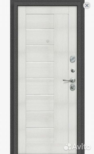 Дверь входная металлическая новая 205 на 96см
