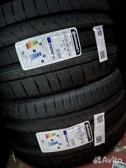 Continental ContiSportContact 7 275/40 R22 и 315/35 R22 111Y