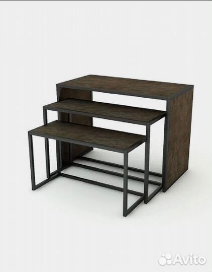 Столы для выкладки товаров на метал.каркасе