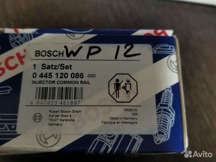 Форсунка wp12 0 445 120 086