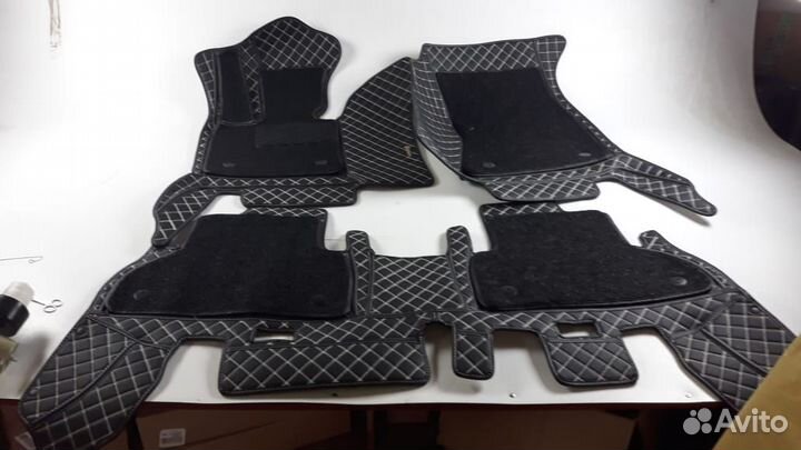 3D Коврики Toyota Land Cruiser 100 из Экокожи