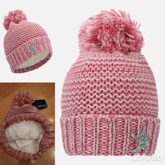 Шапка для девочки. Новая