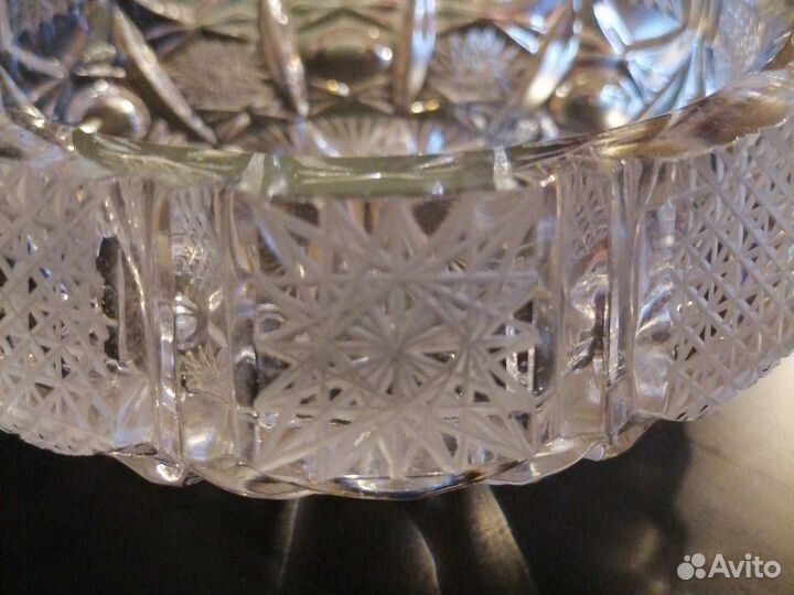 Пепельница хрустальная СССР