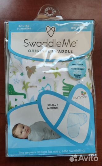 Конверт для пеленания SwaddleMe S/M