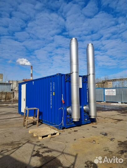 Дизельная котельная 1000 кВт, мобильная, аренда