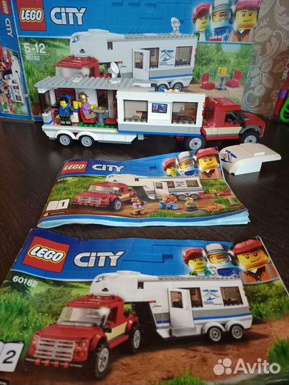 Lego City, Дом на колёсах (пикап)