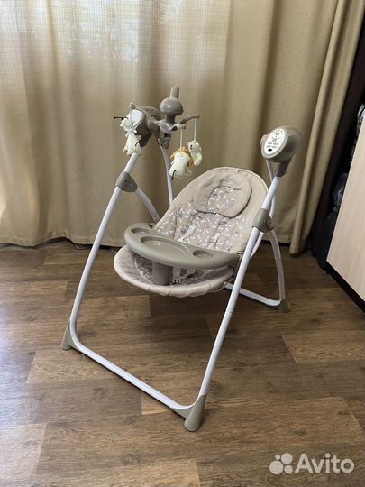 Электронная качель