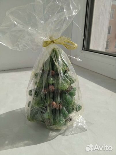 Свеча Ёлка, набор свечей для торта