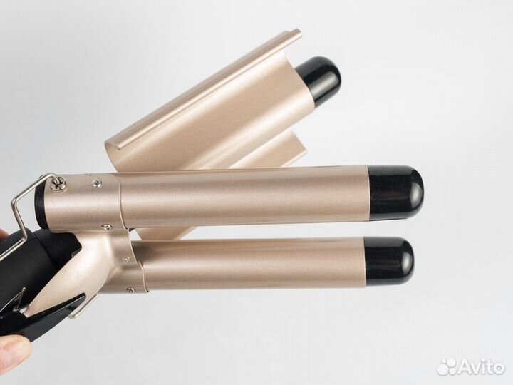 Ronomo щипцы для укладки трехволновая плойка