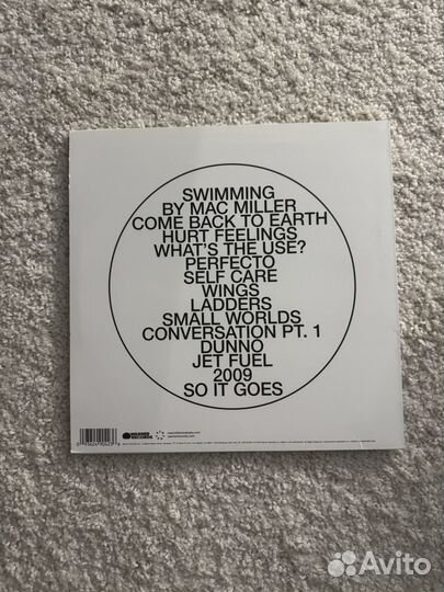 Виниловая пластинка Mac miller - Swimming