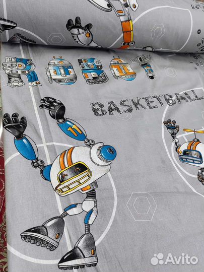 Бязь ширина 150см детская ткань в наличии хлопок