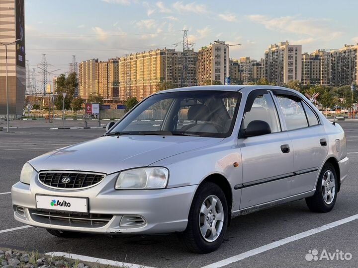 Hyundai Accent 1.5 МТ, 2005, 200 000 км
