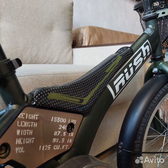 Велосипед детский Rush hour 18 дюймов