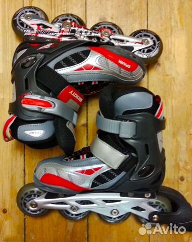 Детские ролики и защита 32 35