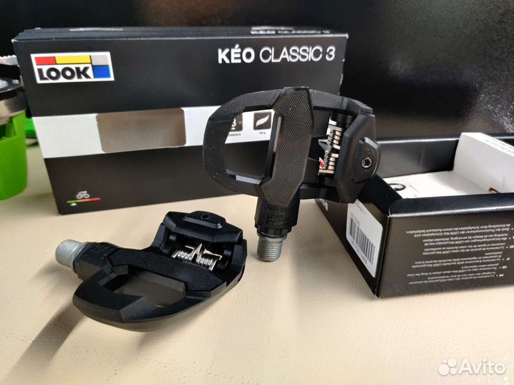 Контактные педали Look KEO classic 3 с шипами
