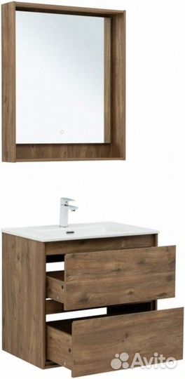 Мебель для ванной Aquanet Милан 70 дуб рустикальный