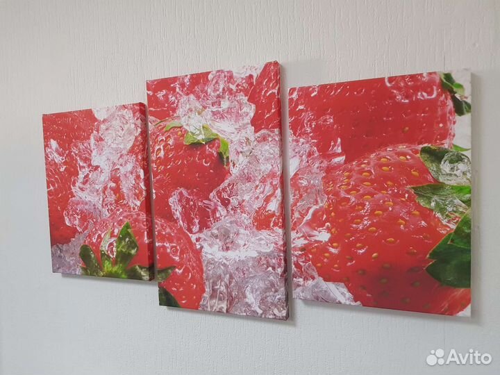 Модульная картина напечатанная на холсте