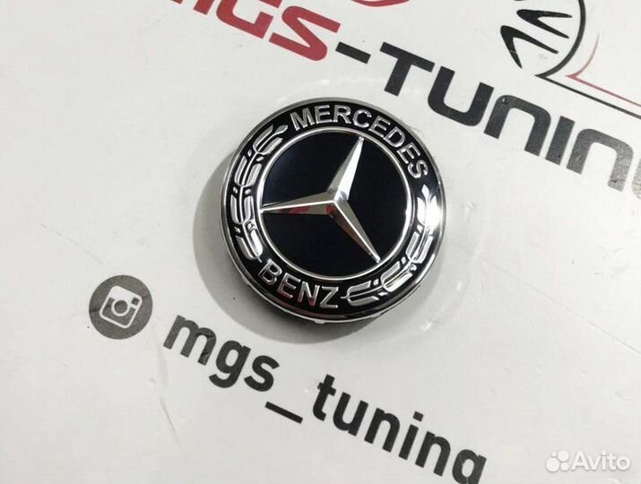 Колпачок Mercedes Benz Classic new черный 1 шт