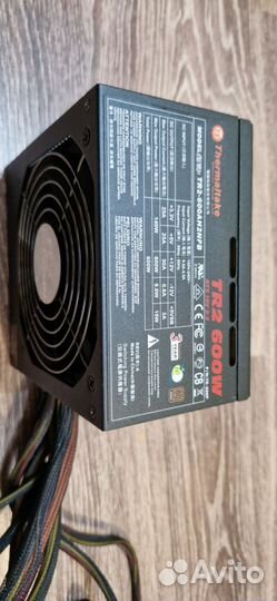 Блок питания thermaltake 600w 80+bronze
