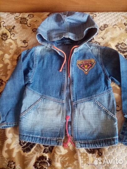 Куртка детская джинсовая 104
