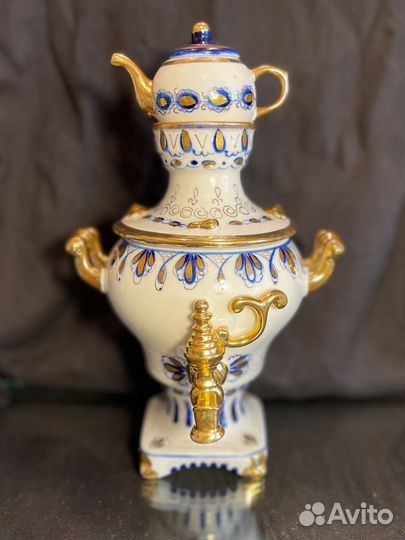 Самовар гжель