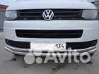 Защита переднего бампера Volkswagen T5 Caravelle