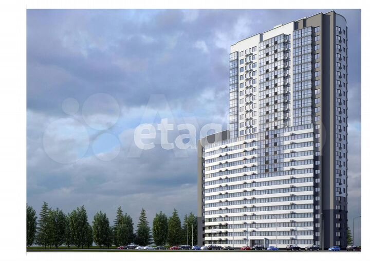 Квартира-студия, 25,1 м², 18/25 эт.