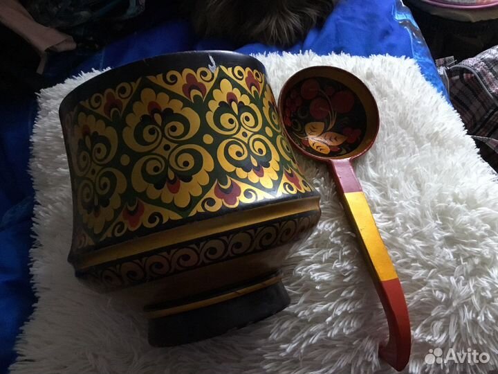 Посуда хохлома