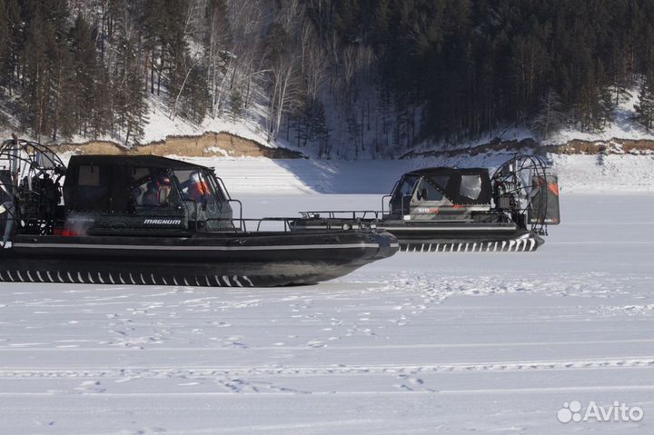 Аэролодка SibEX Tourist 400 л.с + 8 лопастной винт