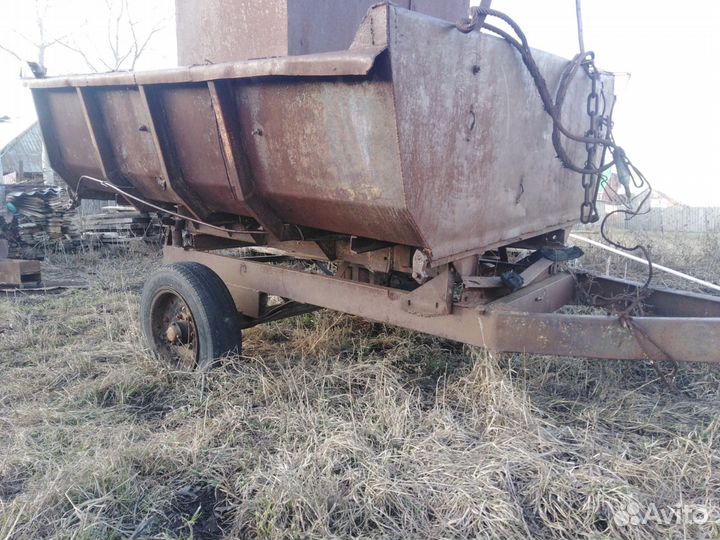 Прицеп самодельный-самосвальный