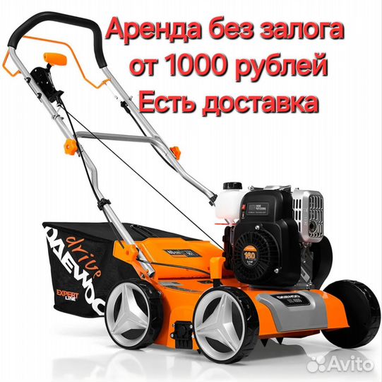 Аэратор Скарификатор бензиновый в аренду