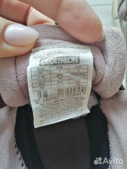 Кроссовки decathlon детские 22.5, EU 36 размер