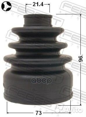 Пыльник шрус внутренний Mitsubishi/Febest/ 0215