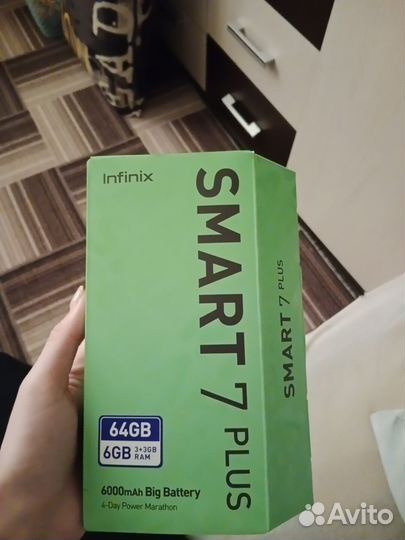 Infinix Smart 7 Plus, 3/64 ГБ