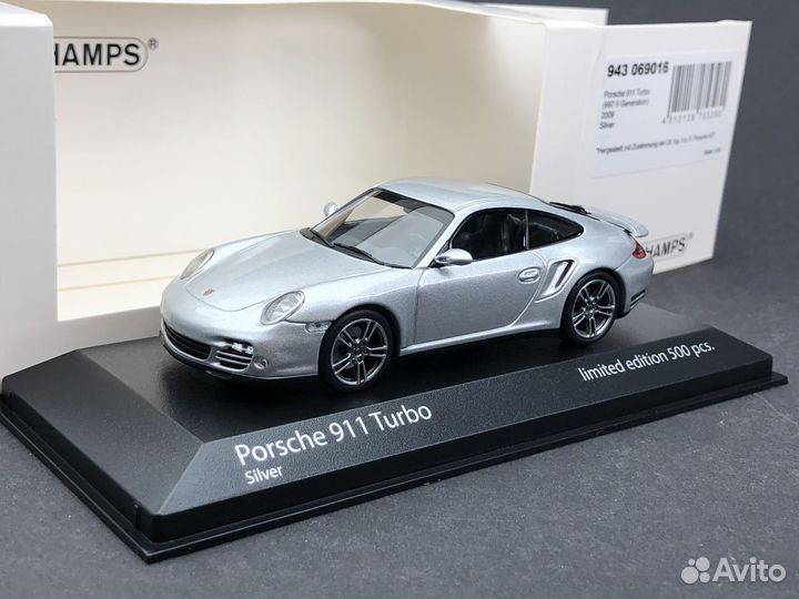 Porsche 911 Turbo 997 2009 Minichamps 1:43