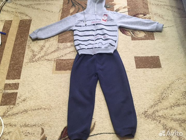 Спортивный костюм утепленный флисом на мальчика