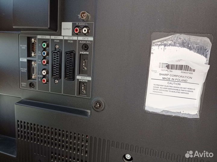 Телевизор Sharp aquos LC-32D44RU-GY