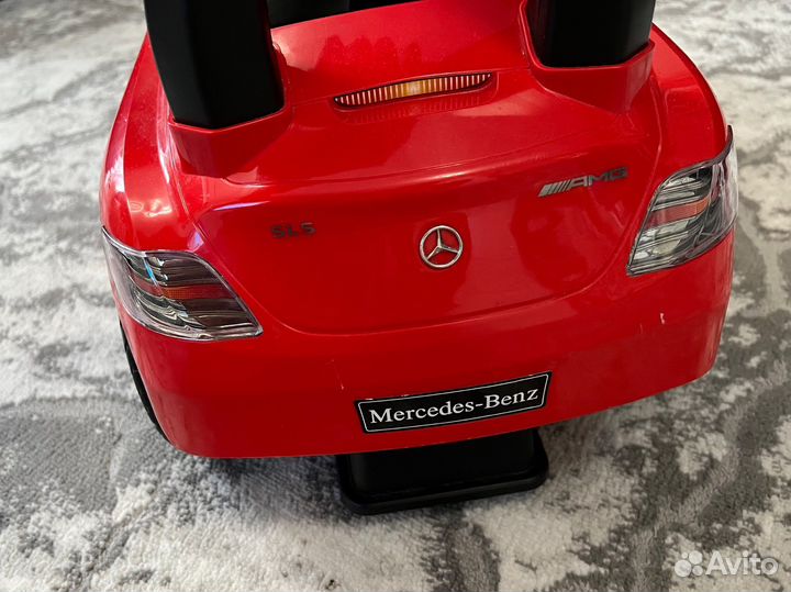 Детская машинка каталка mercedes