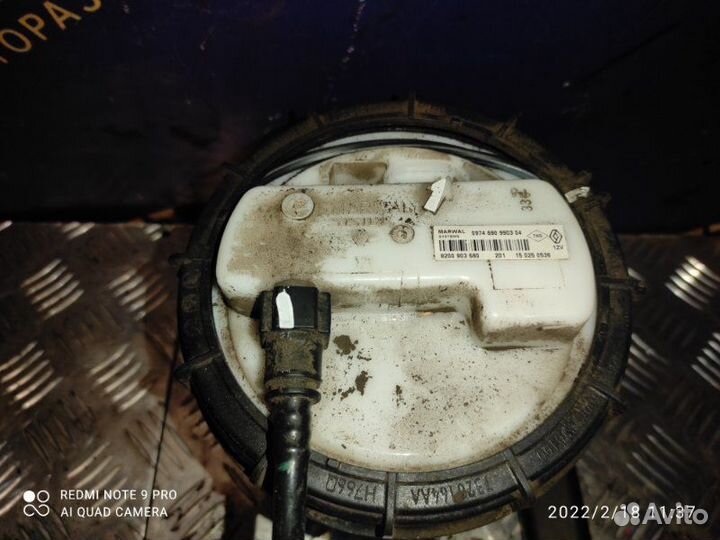 Топливный насос (бензонасос) LADA Largus 2010-2014