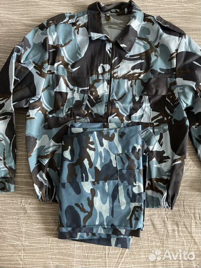 Форма охраны синяя