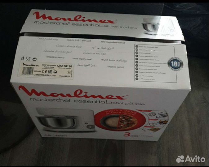 Планетарный миксер moulinex