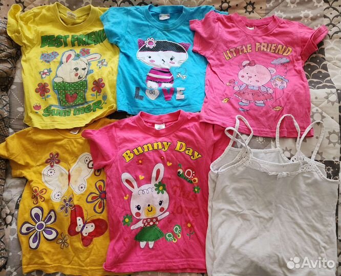 Пакет вещей 86-92(1-2 года) для девочки