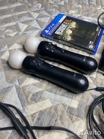 Sony playstation vr шлем+мувы+кабели+коробка