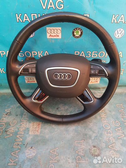 Руль с подушкой безопасности. Ауди А8-D4